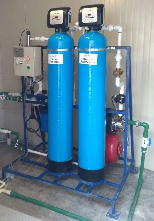 SISTEMA DE PURIFICACIÓN Y FILTRACIÓN DE AGUA